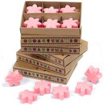 Flower Shaped Classic Rose Scented Box of 6 Wax Melts - £6.26 GBP