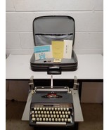 Vintage Typewriter Signature 440 w/Case, Tag-Along-Table, Paperwork Japa... - £45.54 GBP