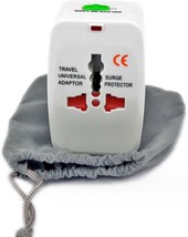 Portable Worldwide Universal Power Adapter All in One International Out ... - £19.59 GBP
