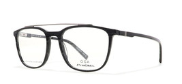 OGA MOREL Black Eyeglasses 10096O NG07 54mm French Design - £114.82 GBP