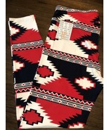 LuLaRoe TC (12–18) Americana United &amp; Strong Red White Blue Aztec Leggings - $24.99