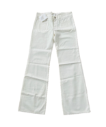 CHLOE Couture Wide Leg Jeans Off White ( 40 ) - £311.37 GBP