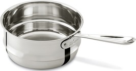 All-Clad Specialty Stainless Steel Double Boiler Insert 3 Quart Inductio... - $58.79