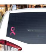 Cancer Ribbon Decal for window, wall or smooth surface - £7.88 GBP