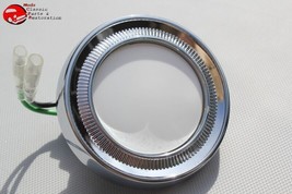 Chevy Dome Light Lamp Lens Chrome Assembly Courtesy Impala Hardtop Fullsize New - £37.49 GBP