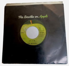 Beatles 1970 Apple 45 Let It Be You Know My Name Beatles Sleeve Record 2764 VG+ - £12.82 GBP
