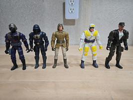 Vtg Lot Gi Joe Cobra Claws Fang Pilot Neo-Viper Frostbite Gung Ho 3.75&quot; Figures - $18.50