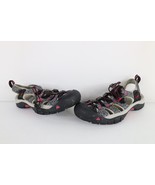 Keen Womens Size 7 Distressed Waterproof Zebra Strap Newport H2 Sport Sa... - $101.73 CAD