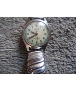 Vintage Octo Swiss Made waterproof Watch WWII &quot;Reserved&quot;  Steel  w/ Aziu... - £89.63 GBP