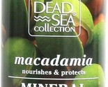 1 Dead Sea Collection 33.8 Oz Macadamia Oil Nourish &amp; Protect Mineral Sh... - $21.99