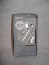 coloud sport the hoop white anchor earbuds nib sweat resistant reflectiv... - £23.35 GBP