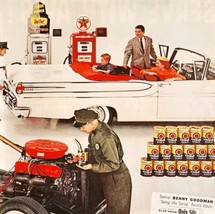 1958 Texaco Oil Havoline Motor Oil Advertisement Gasoline Automobilia DW... - £23.18 GBP