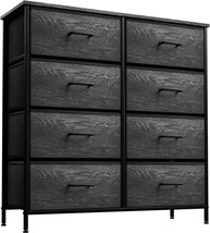 Sorbus Dresser With 8 Faux Wood Drawers - Storage Unit Organizer Chest For - £87.92 GBP