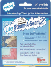 Warm Company Lite Steam A Seam 2 Fusible Web .25&quot;X40yd  - $13.29