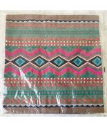 Embroidered Throw Pillow Cover West Elm Pueblo Taupe Pink Turquoise 15 x... - €28,30 EUR