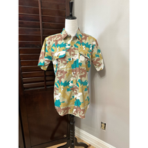 Sovereign Code Boys Arthur Button-Up Shirt Multicolor Camouflage Pockets... - $19.39
