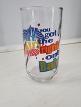 Vintage Diet Pepsi &quot;Uh Huh You Got the Right One Baby&quot; Glass  Ray Charles - £5.25 GBP