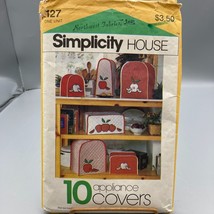 Vintage Sewing PATTERN Simplicity House 127, 10 Basic 1983 Appliance Cov... - £18.98 GBP