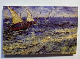 Vincent Van Gogh Seascape Postcard 3.5 X 5.5 Mr. Paper Unused - £1.55 GBP