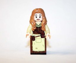 YY Minifigure Building Custom medieval Peasant Woman Village  - $6.50