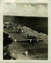Uss Intrepid CV-11 8x10 Bw Flight Deck Photo During Wwii Released For Crew - £19.48 GBP