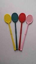 15000- New Multi-use Multi-color 6 inch/15 cm Tennis Racquet Stir/Swizzl... - £1,676.55 GBP
