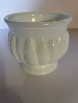 Milk Glass Round Planter by Randal 4.5&quot; x 4.5 inches 5 Total Planters - £6.15 GBP