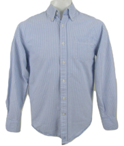 American Classics by Russell Simmons Blue Striped Button Down Shirt Men&#39;... - £18.04 GBP