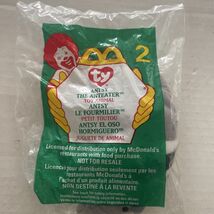 McDonald’s Ty Teenie Beanie Babies 1993 Antsy Anteater, New in original pkg - $9.99