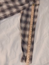 Wrangle Long Sleeves Spread Collar Shirt Gray Plaid - Medium image 13