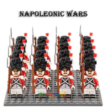 16PCS Napoleonic Wars Swiss Grenadier Soldiers Minifigure Building Block Toys - £23.16 GBP