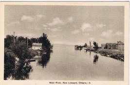 Ontario Postcard New Liskeard Wabi River Bridge RPPC - £7.35 GBP