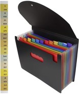 IGadgitz A4 Expanding File Folder U7104 – Black Concertina Document Orga... - €14,76 EUR