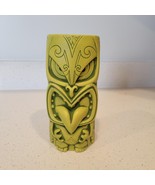 Tiki Farm Tiki Mug Matte Green DECK Diamond Head Hawaii Cup Ceramic Hawa... - $753.77 MXN