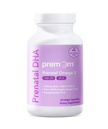 Premom Prenatal DHA Fish Oil: Triglyceride Omega 3 with 470mg DHA 200 MG - £20.23 GBP
