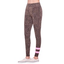 Sundry women&#39;s stripe floral yoga pants in Teddy Brown Floral - size 3 - $80.19