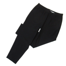 NWT Eileen Fisher Tapered Ankle Black Lightweight Washable Stretch Crepe Pant XS - £70.87 GBP