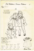 The Children&#39;s Corner &quot;Ki&quot; Vintage Smocked Dress #48 Pattern 18M-2YR  - $16.99
