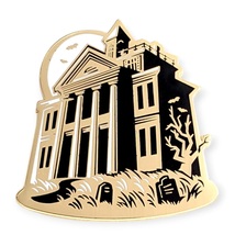 Haunted Mansion Disney D23 Pin: Haunted Mansion, Gold - £31.38 GBP