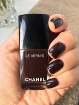 Chanel Le Vernis 618 Brun Contraste Nail Color Lacquer Polish Wine .4oz 13ml Ne W - £30.62 GBP