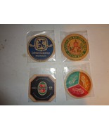 Lot of 4 European Beer Coasters - €9,35 EUR