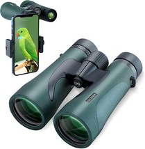 Adult 12X50 Professional Hd Binoculars With Phone Adapter, High, And Sta... - £131.94 GBP