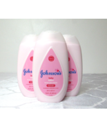 Pack of 3 Johnsons Baby Lotion Soft &amp; Smooth Nourishing baby Skin 24 hou... - $19.79