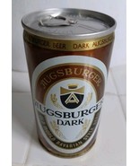Vintage 70&#39;s Augsberger Dark Pull Tab Empty SS Beer Can Bottom Opened Jo... - $5.42 CAD