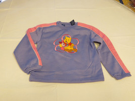 Pooh Disney girls 4 fleece sweat shirt lavender pink NEW NWOT - £3.61 GBP