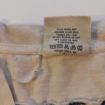 Vintage Denver Broncos Medium T-Shirt Men's Off-White Long Sleeve Lee Sport NFL image 5