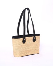 straw bag French Basket Natural Bag, Beach Bag, Handmade Bag, Morocco Ba... - £55.77 GBP