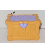 LOVING FAMILY DOLLHOUSE FISHER PRICE Hope Chest With Purple Cushion - $10.13