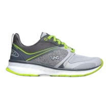 Ryka Women&#39;s Nite Run Reflective Running Sneaker Shoes Grey / Lime Size 8 - £50.60 GBP