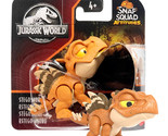 Jurassic World Snap Squad Attitudes Stegosaurus 3&quot; Figure New in Package - $9.88